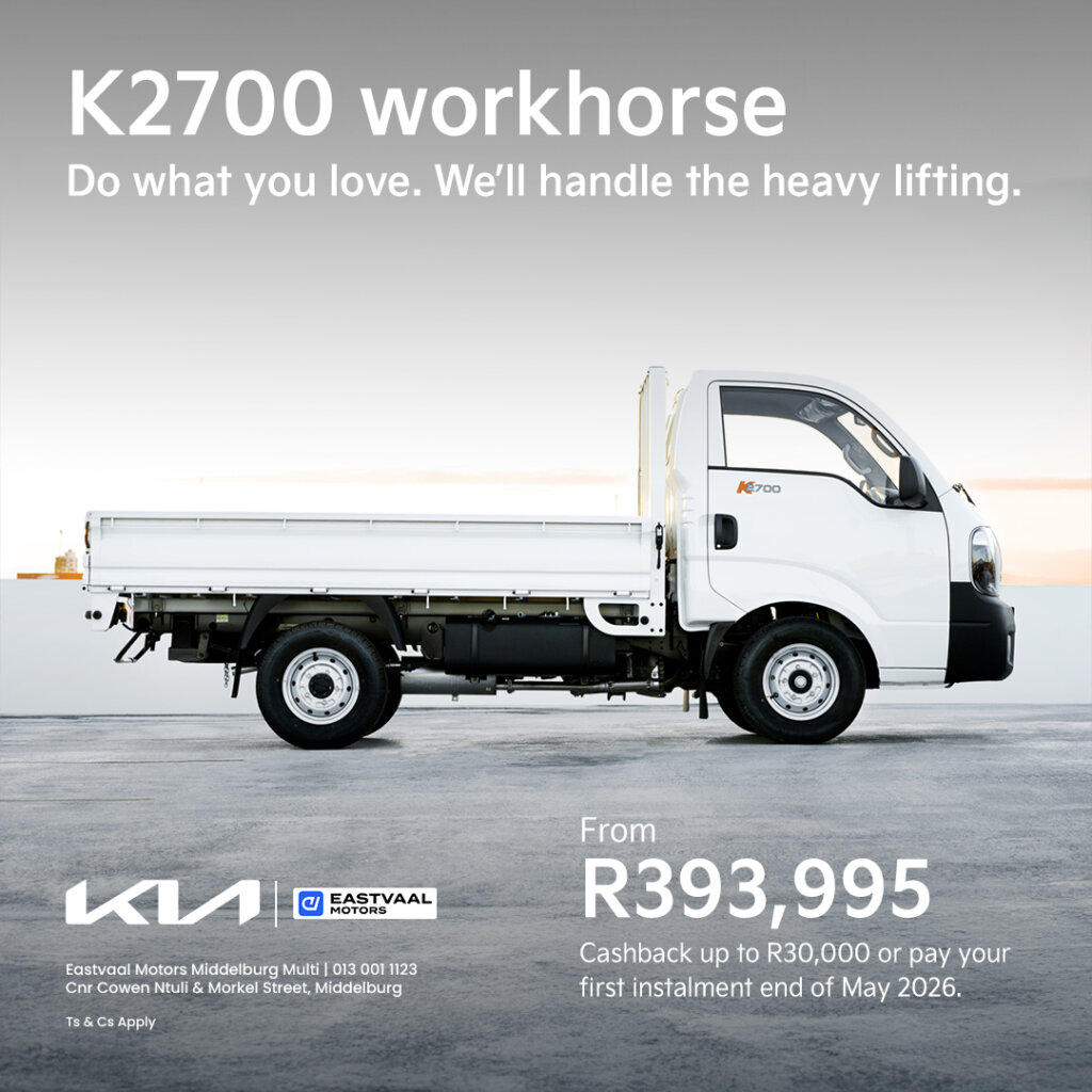 Kia K2700 Workhourse from Eastvaal Motors