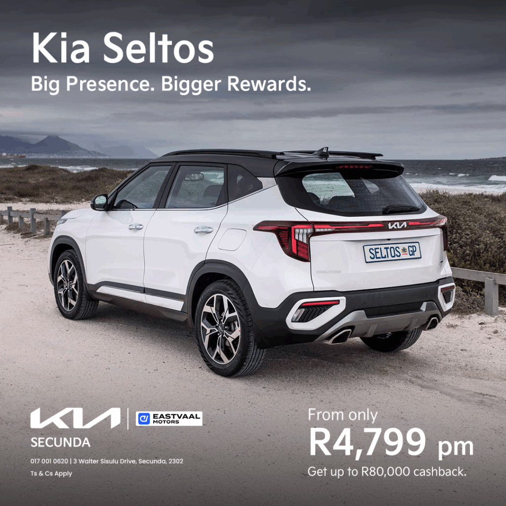 Big presence. Kia Seltos from Eastvaal Motors