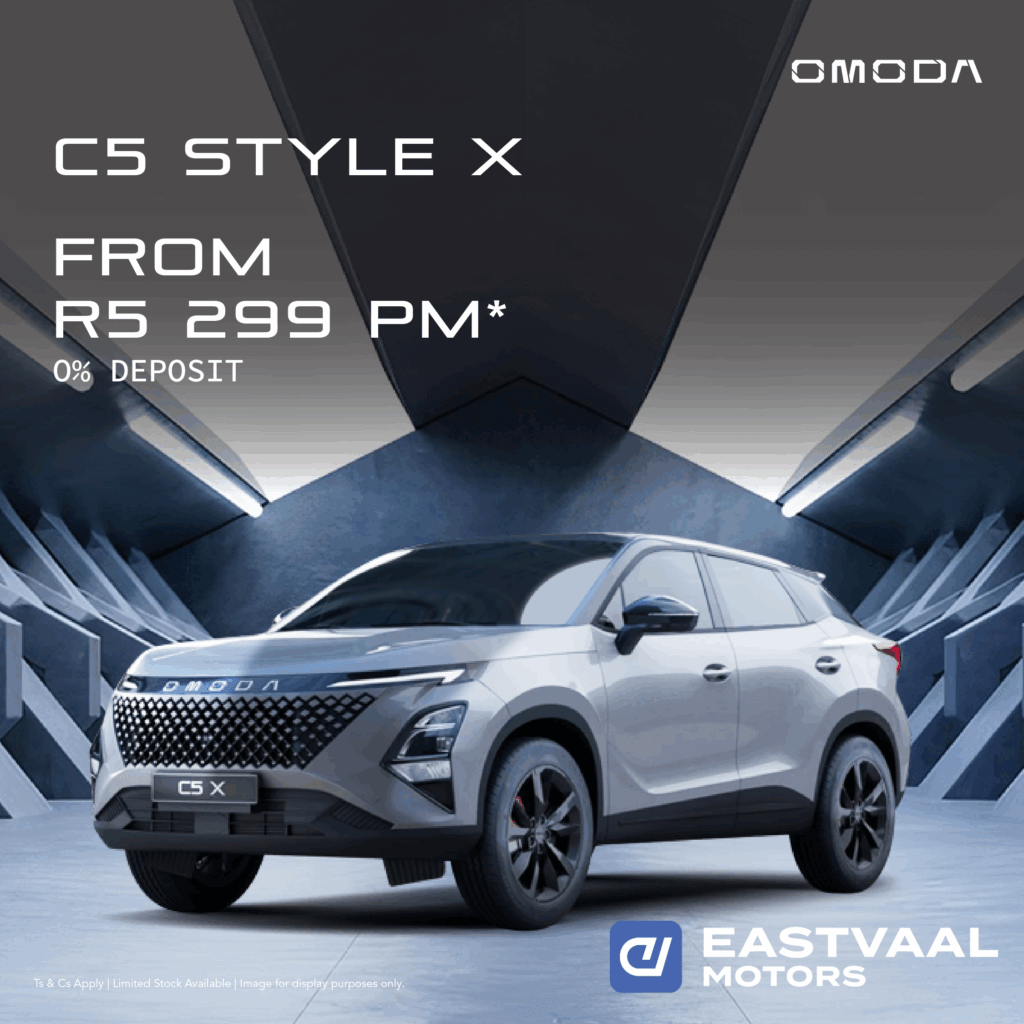 Omoda C5 Style X from Eastvaal Motors
