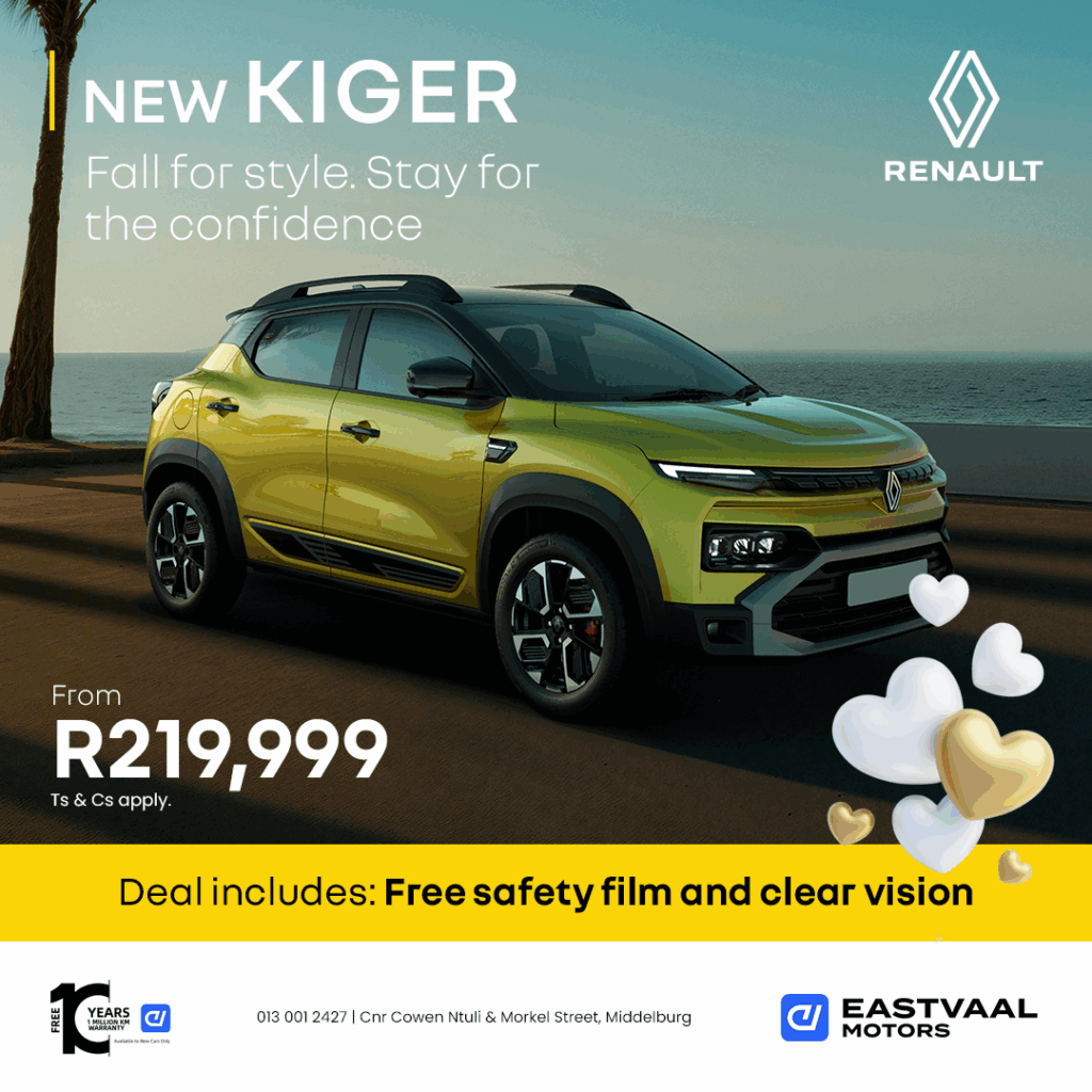 New Renault Kiger from Eastvaal Motors