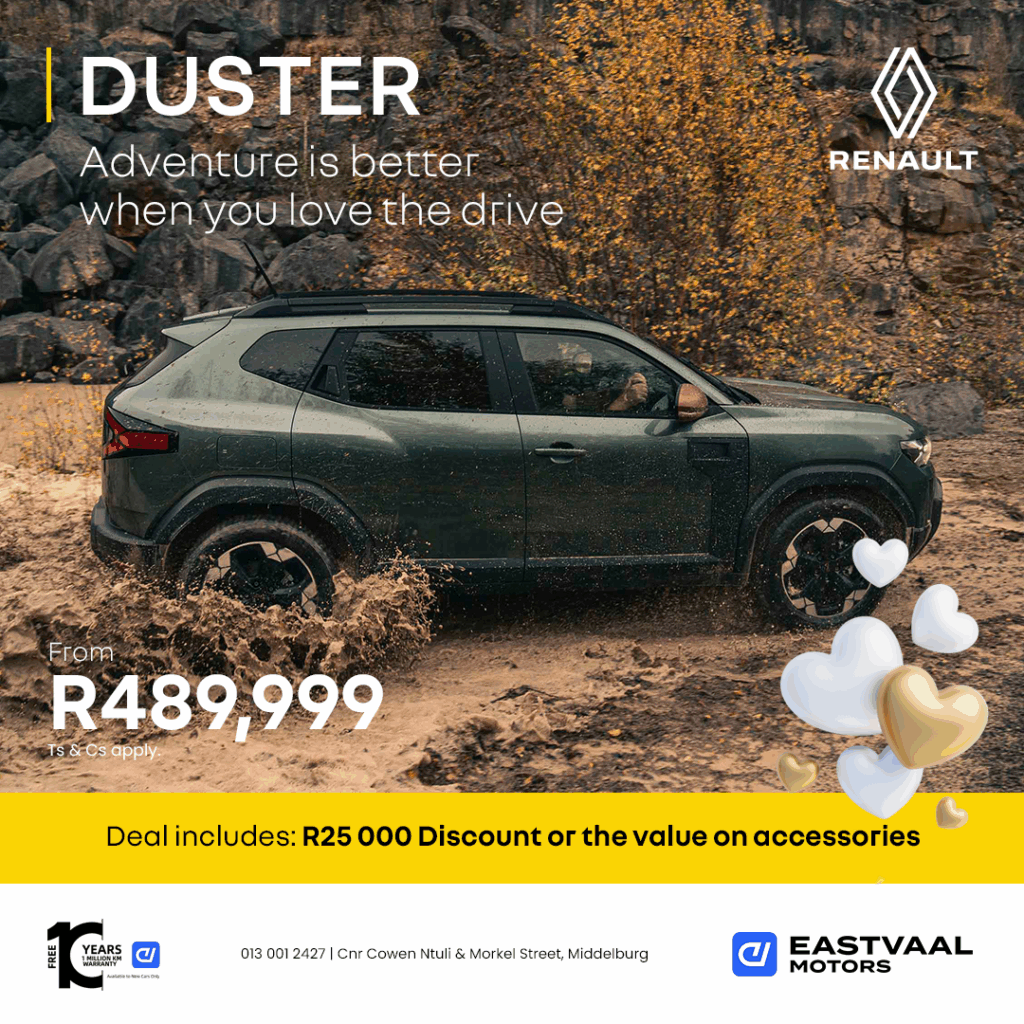 Renault Duster from Eastvaal Motors