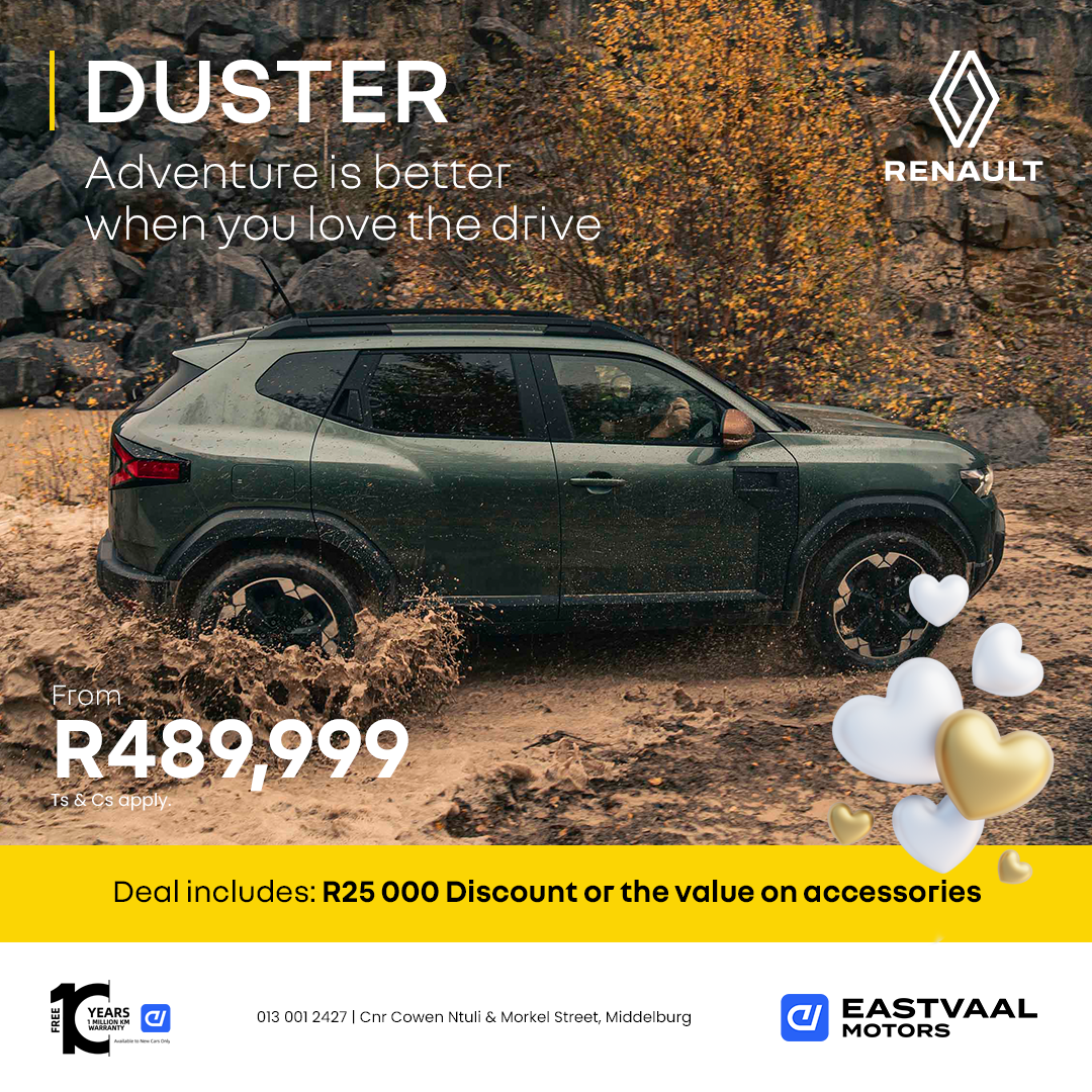 Renault Duster from Eastvaal Middelburg Renault