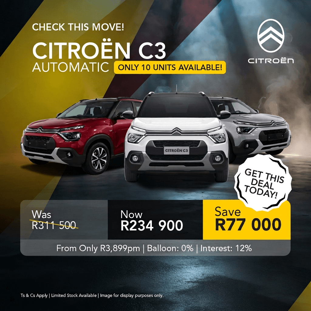 CITROËN C3 AUTOMATIC from Eastvaal Motors