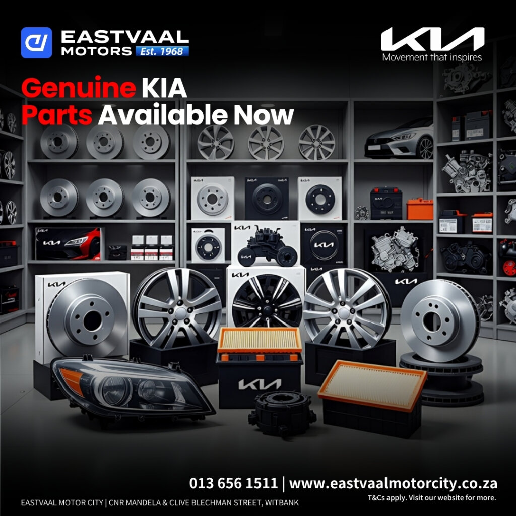 Genuine Kia Auto Parts Available Now at Eastvaal Motor City Witbank! from Eastvaal Motors