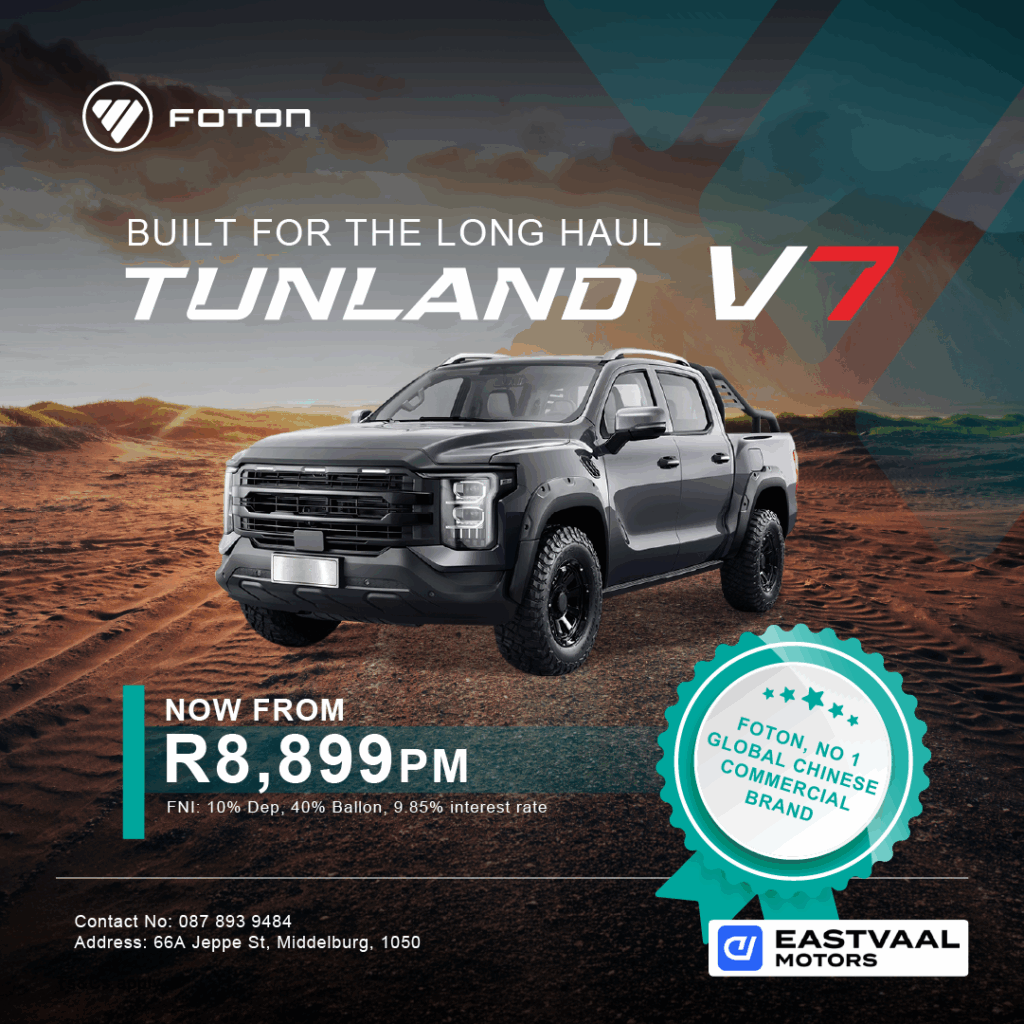 Foton V7 from Eastvaal Motors
