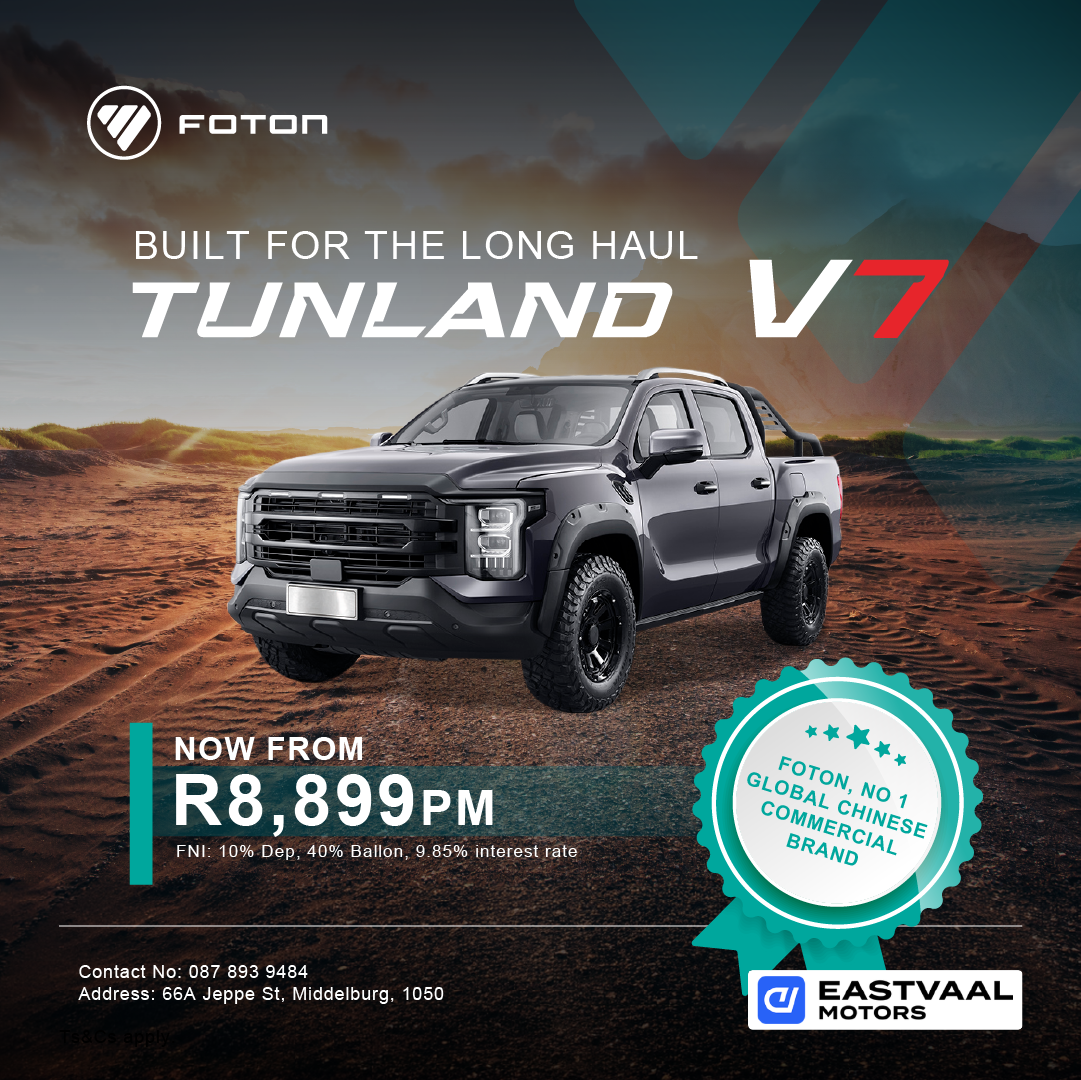 Foton V7 from Eastvaal Middelburg Foton