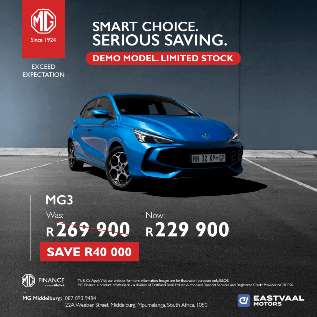 MG3 from Eastvaal Motors