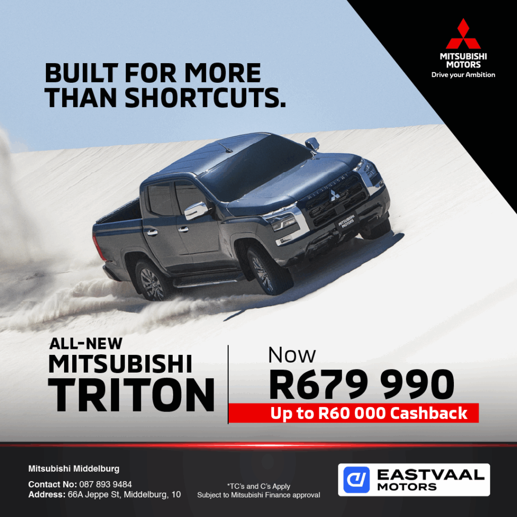 Mitsubishi Triton from Eastvaal Motors