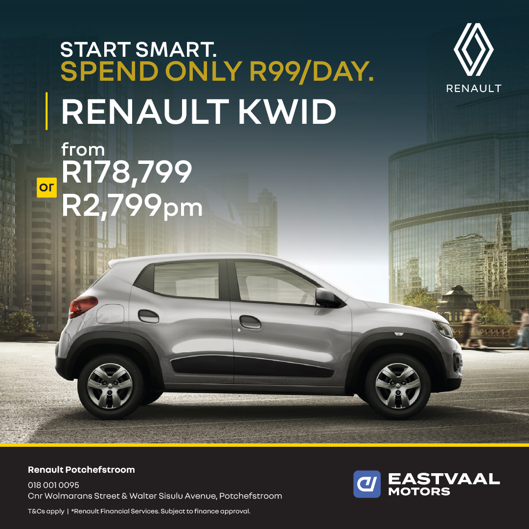 Renault Kwid from Renault Potchefstroom