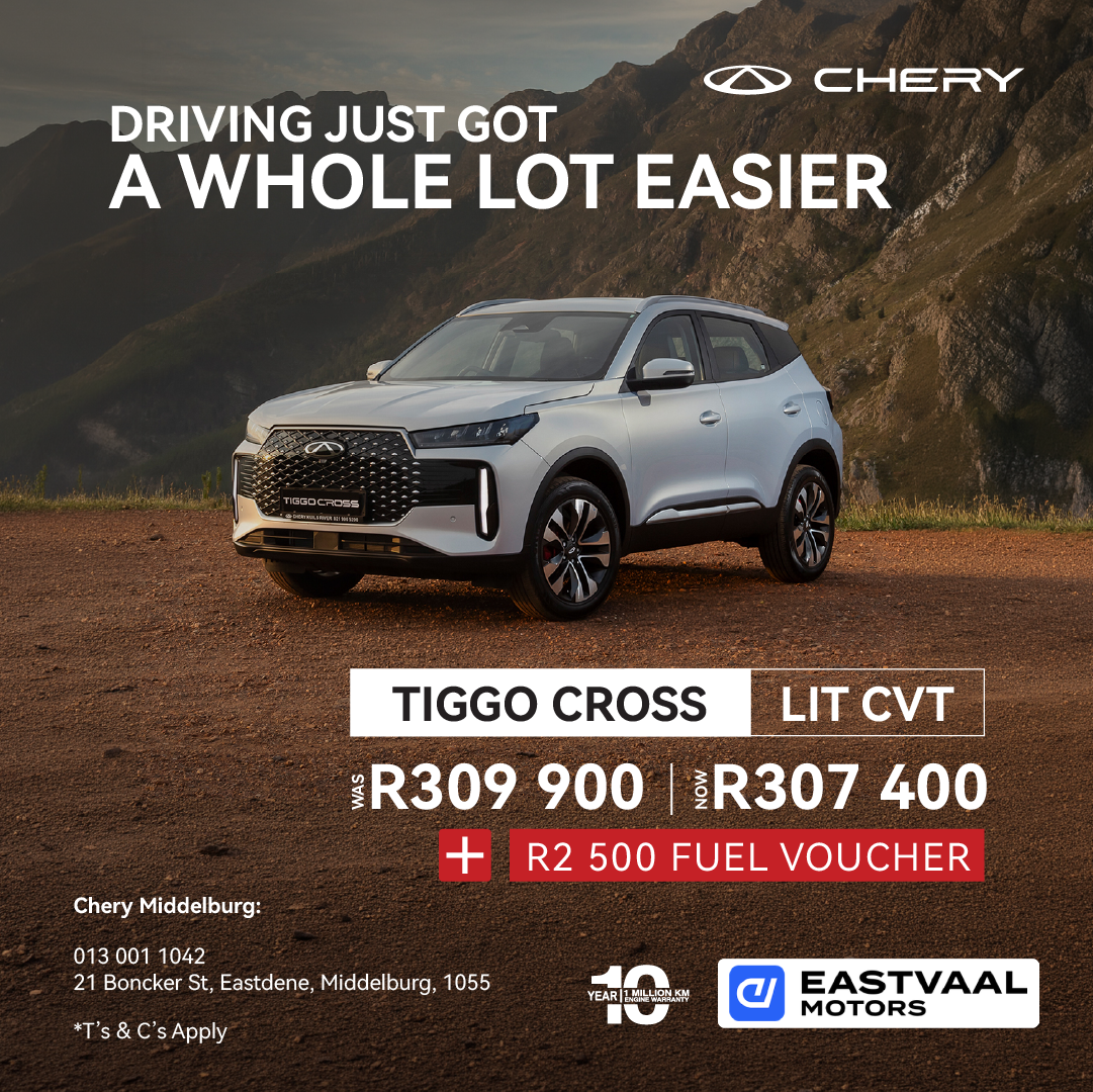 Tiggo Cross Lit CVT from Chery Middelburg