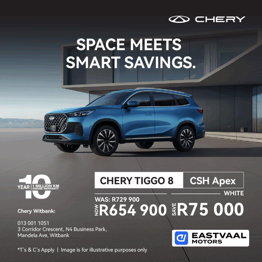 Tiggo 8 CSH from Eastvaal Motors