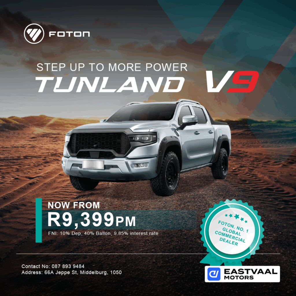 Foton Tunland V9 from Eastvaal Motors