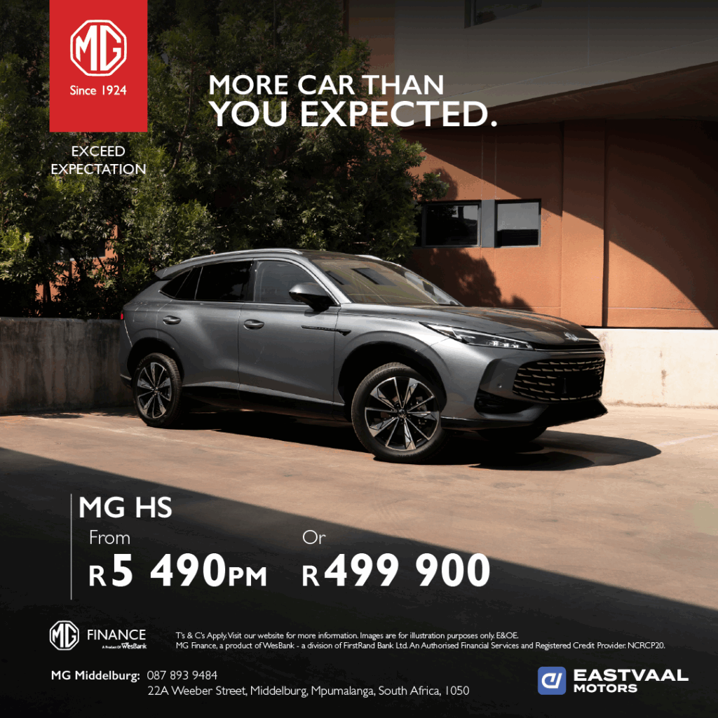 MG HS from Eastvaal Motors