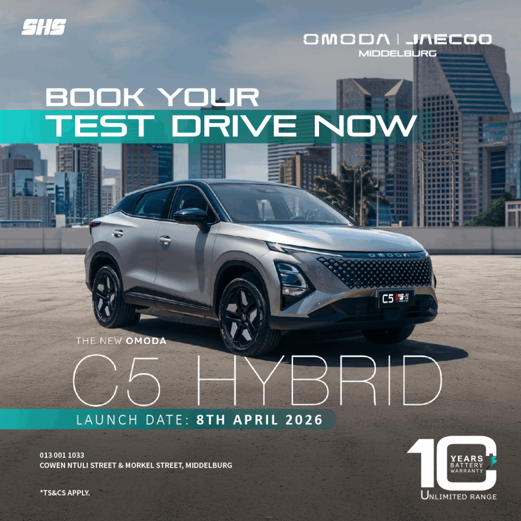 Omoda – C5 Hybrid from Eastvaal Motors