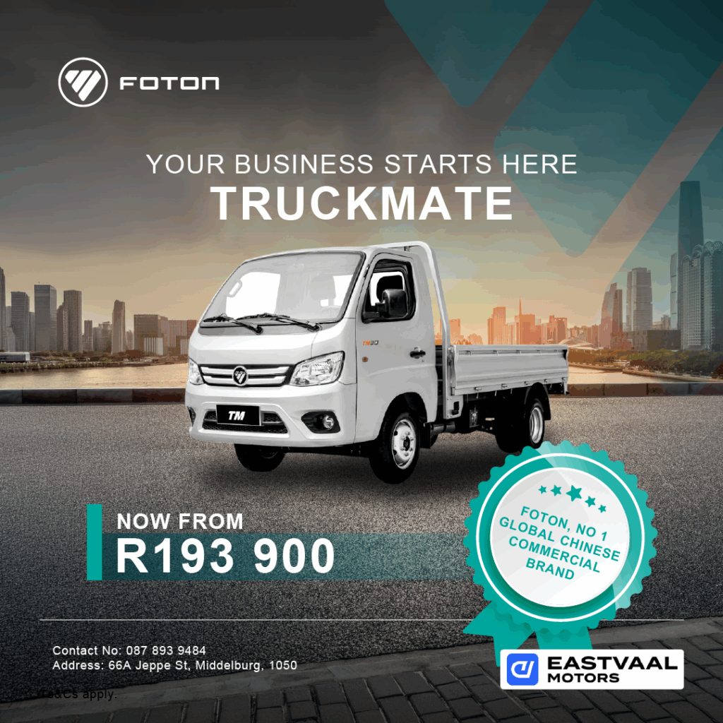Foton Truck Mate from Eastvaal Motors