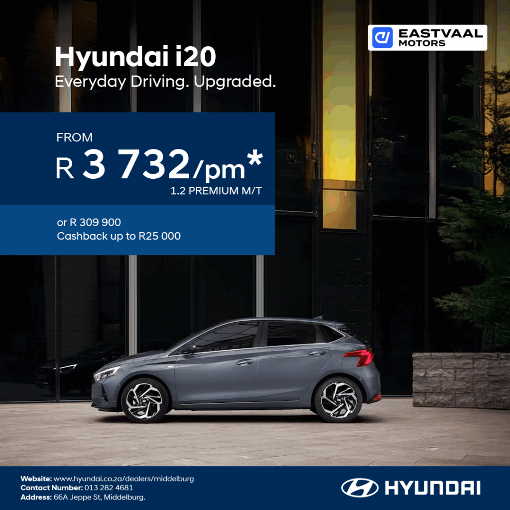 Hyundai – i20 from Eastvaal Motors