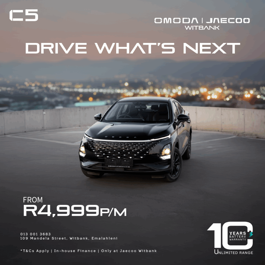 Omoda C5 from Eastvaal Motors