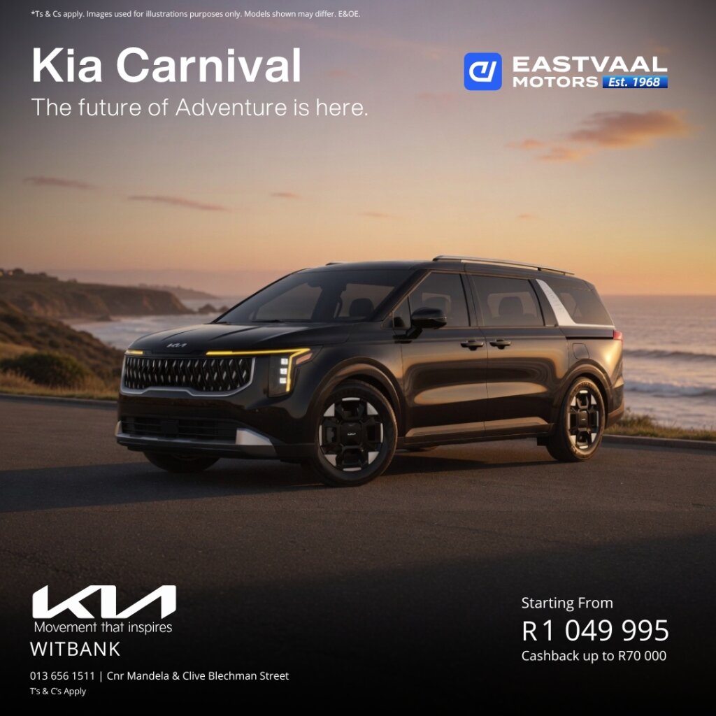May Forward Movement Starts Here – Go Kia! Step into confidence, comfort, and excitement. Test drive your new Kia today at Eastvaal Motor City Witbank. from Eastvaal Motors