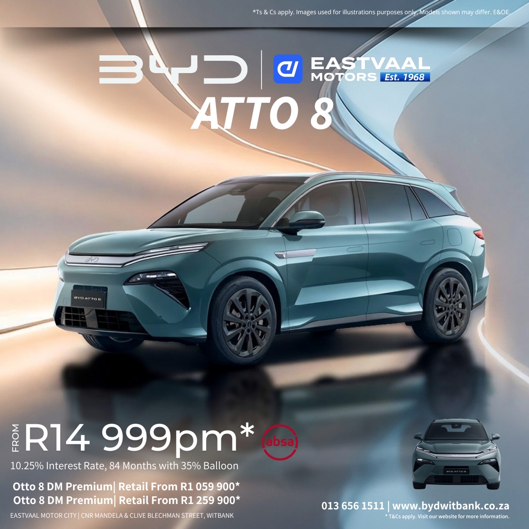 This May, choose smarter driving. from Eastvaal Witbank BYD