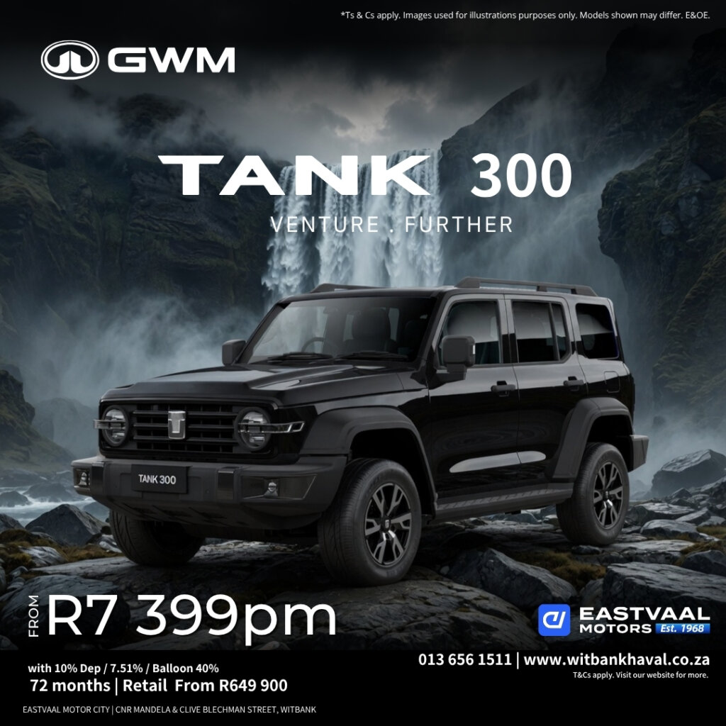 Why blend in when you can stand out? from Eastvaal Motors