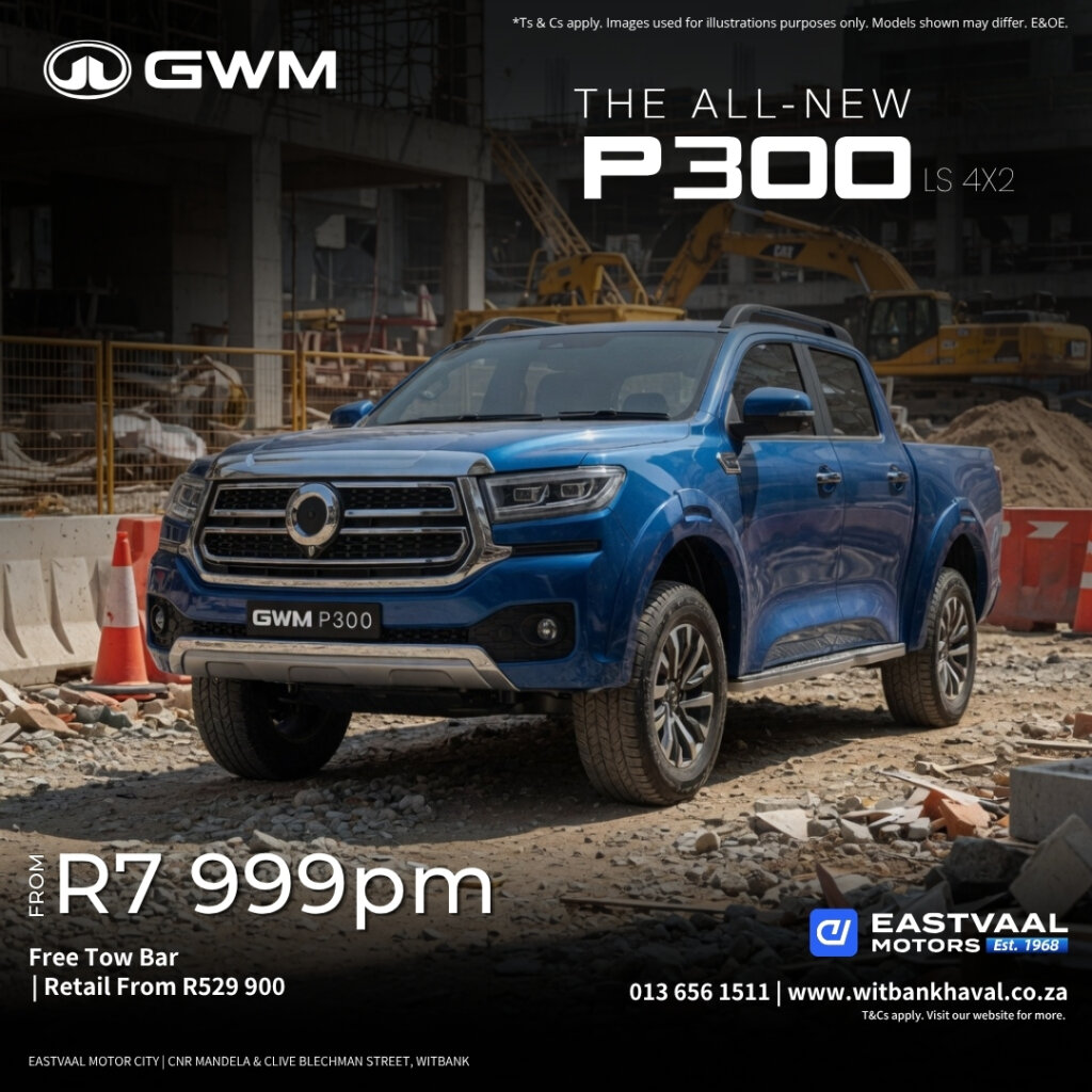 Built Tough. Styled Sharp. Driven with Pride. from Eastvaal Motors