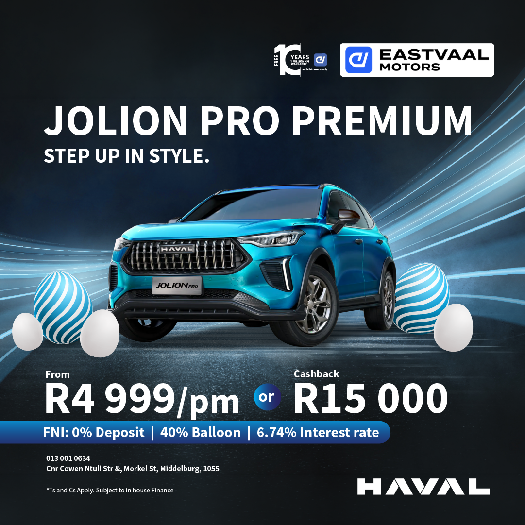 Haval Jolion Pro Premium from Eastvaal Middelburg Haval
