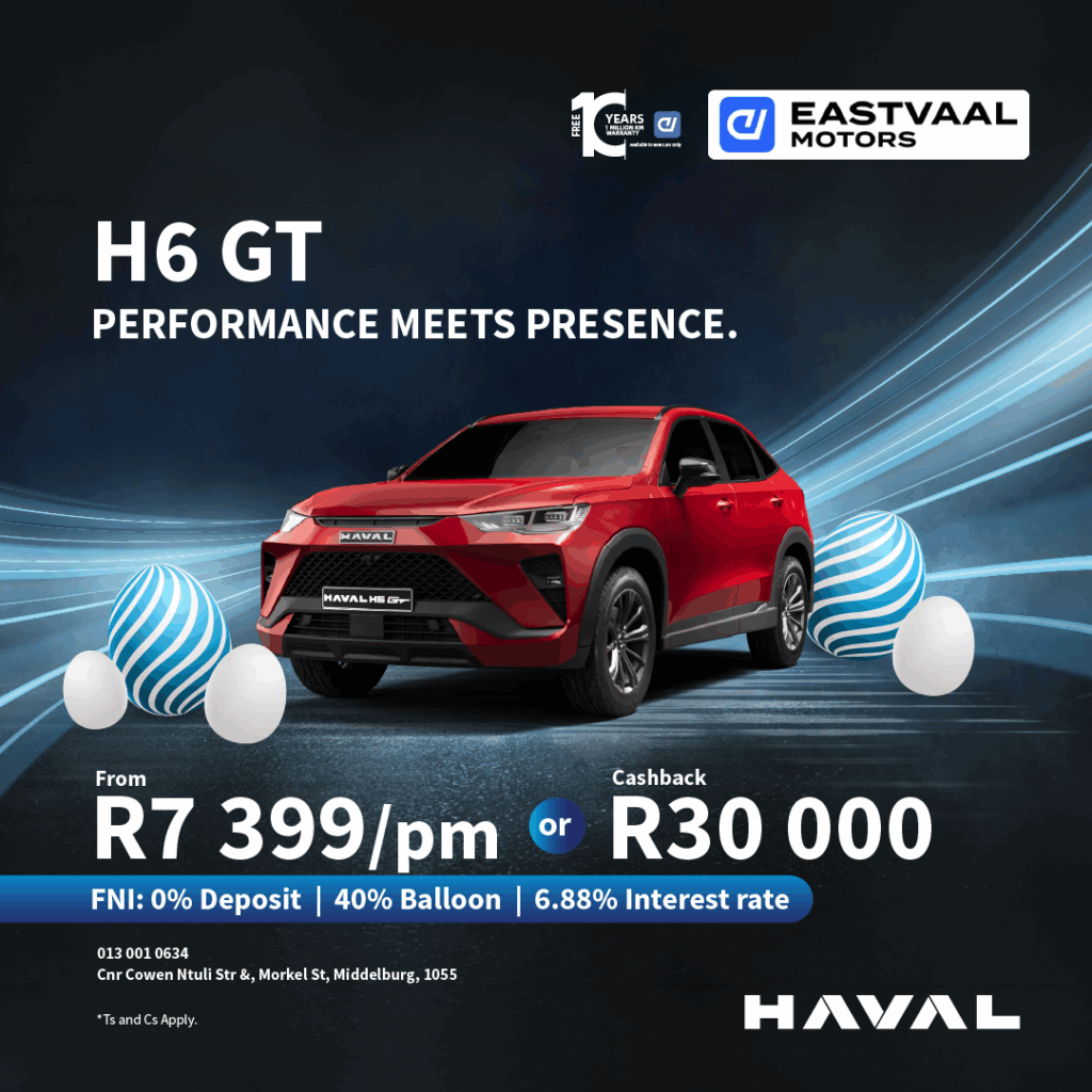 Haval – H6 GT from Eastvaal Motors