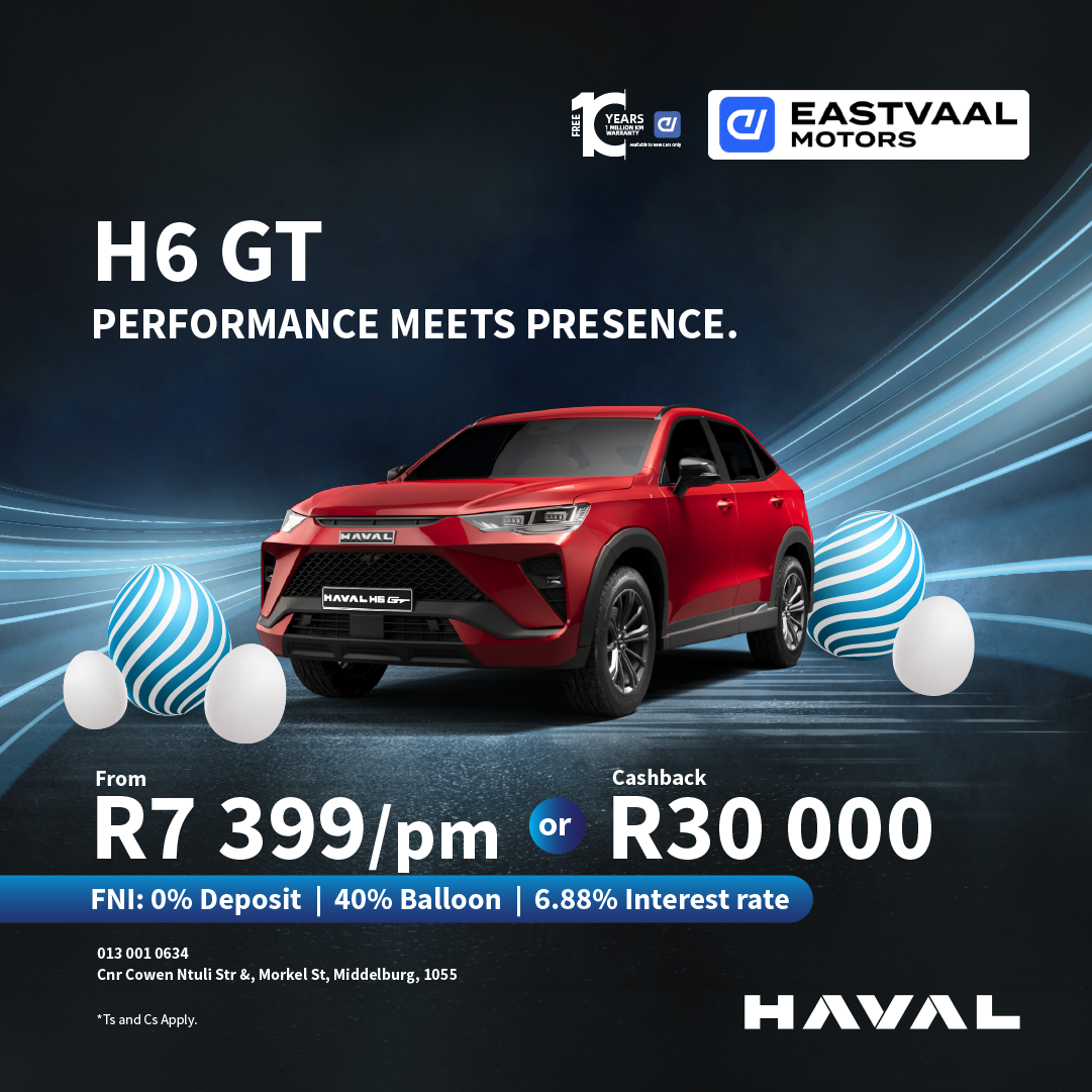 Haval – H6 GT from Eastvaal Middelburg Haval