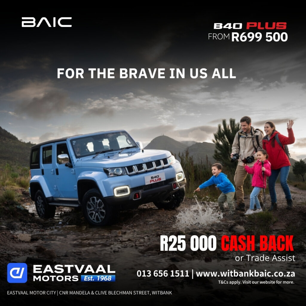 May is here — Time to Charge Ahead with BAIC from Eastvaal Motors