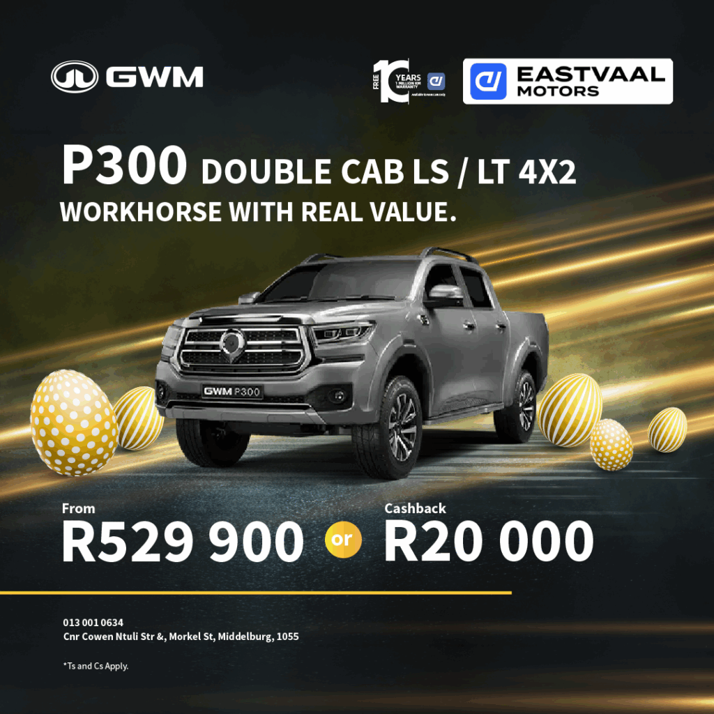 GWM – P300 from Eastvaal Motors