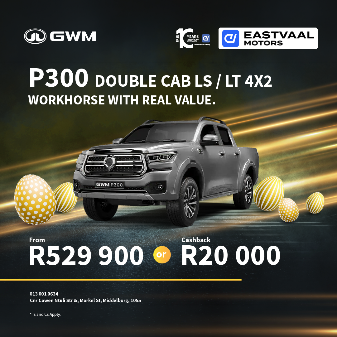 GWM – P300 from Eastvaal Middelburg GWM