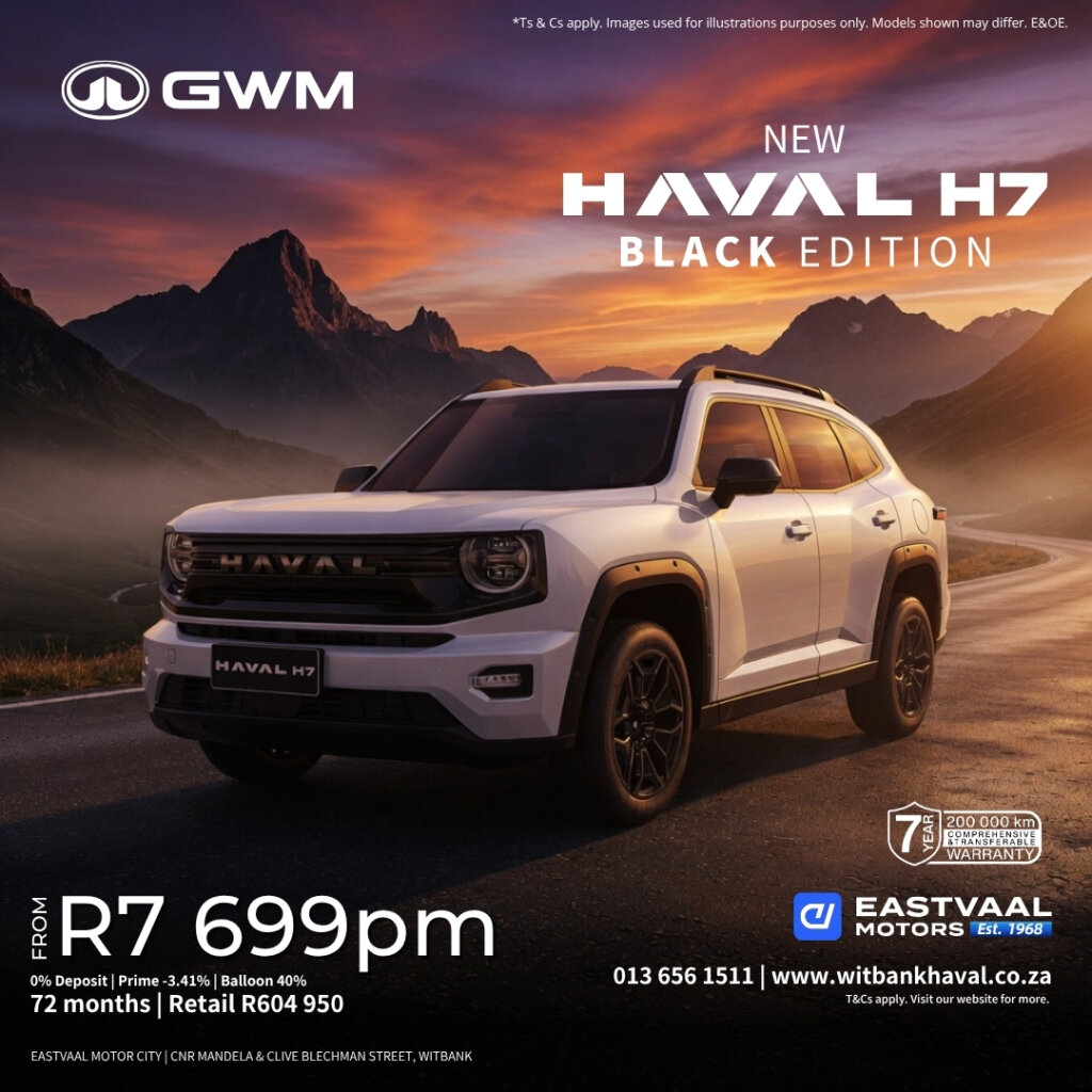 Go Further. Drive Smarter. Live Bolder. from Eastvaal Motors