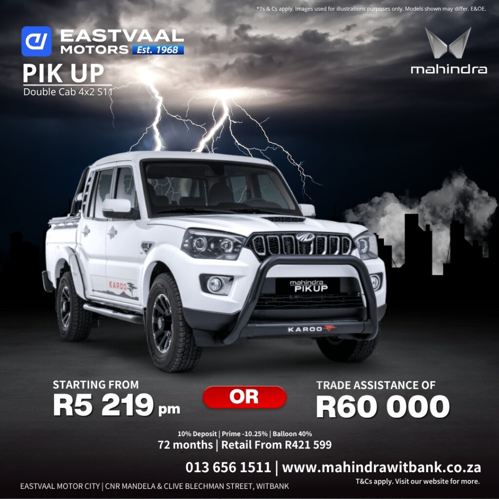 May the best bakkie win — and it’s always a Mahindra. Ready to dominate your workday and weekend escapes? from Eastvaal Motors