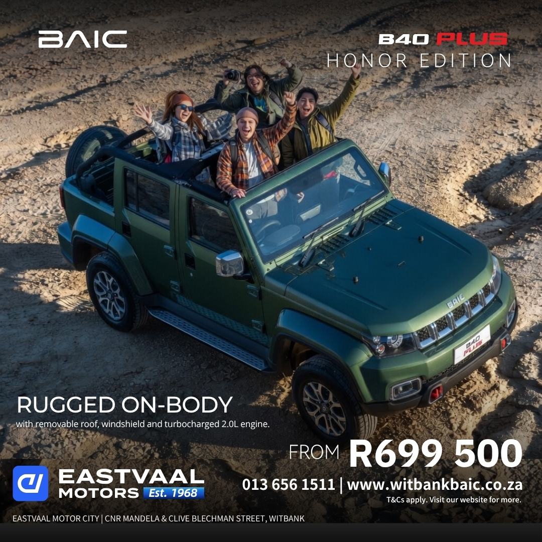 Power Through May with BAIC! from Eastvaal Motor City Witbank BAIC