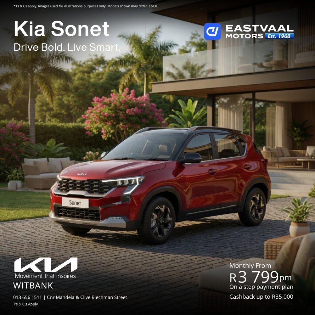 May Magic on Wheels – Kia is Calling Your Name! Style, comfort, tech, and reliability – all wrapped in one amazing drive. from Eastvaal Motors