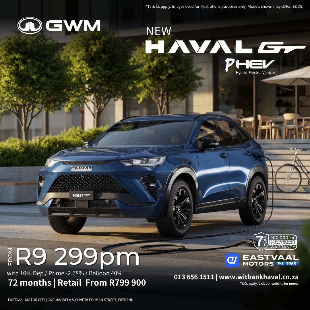 This is your sign to upgrade. from Eastvaal Motor City Witbank Haval