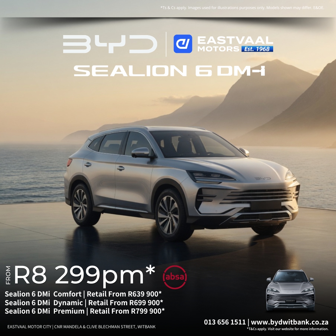 Power meets intelligence. from Eastvaal Witbank BYD