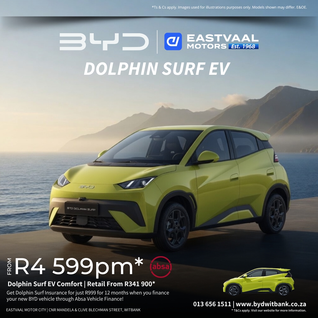The BYD Dolphin Surf is stealing hearts in Witbank! from Eastvaal Witbank BYD