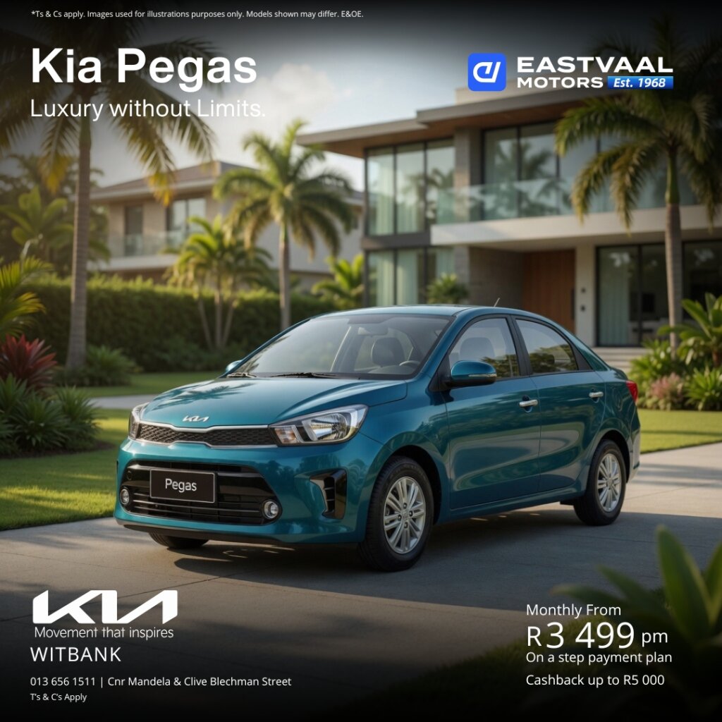 Feel the May Surge – Kia Deals Are Heating Up! Bold design, smart features, and the joy of driving done right. from Eastvaal Motors