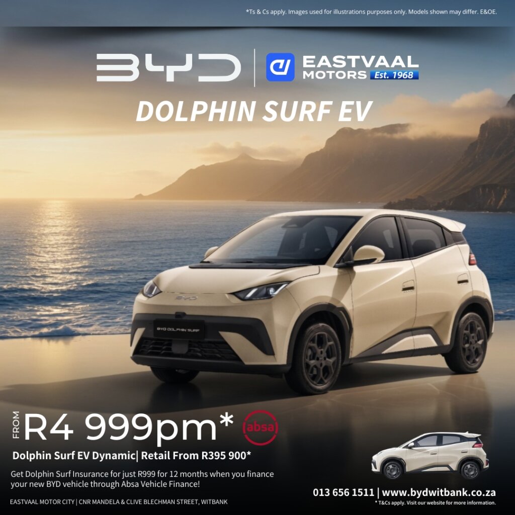 Stop paying for petrol. Start driving the future. from Eastvaal Motors