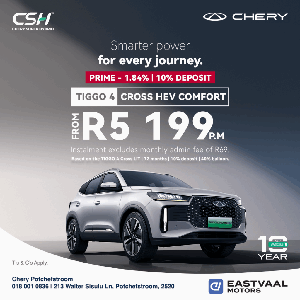 Chery Tiggo 4 from Eastvaal Motors