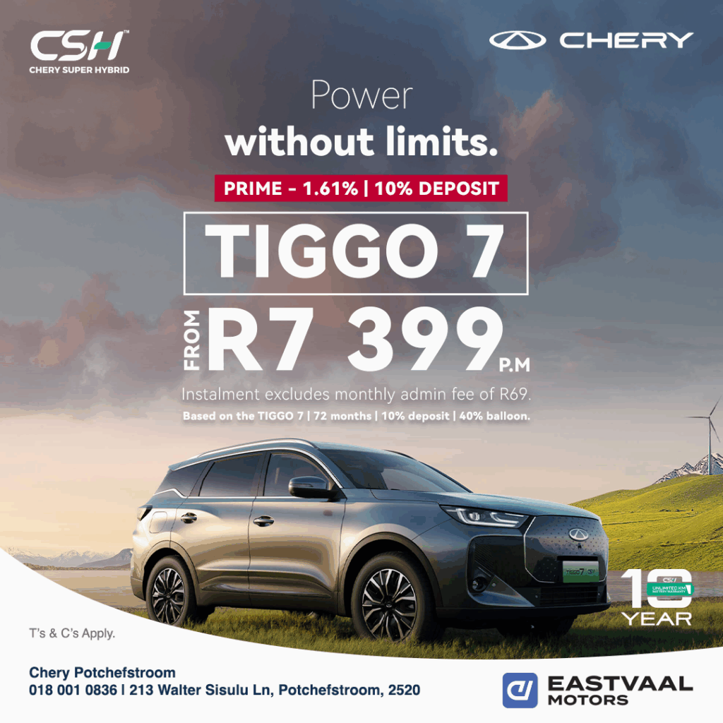 Chery Tiggo 7 from Eastvaal Motors