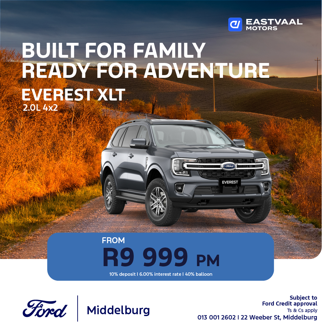 Ford Everest XLT from Eastvaal Middelburg Ford