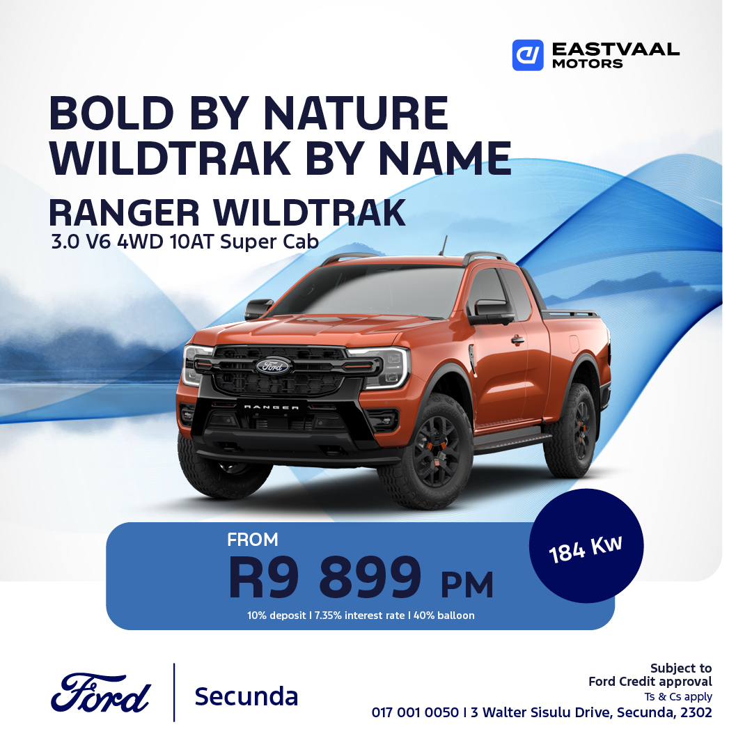 Ford Ranger wildtrak from Eastvaal Secunda Ford