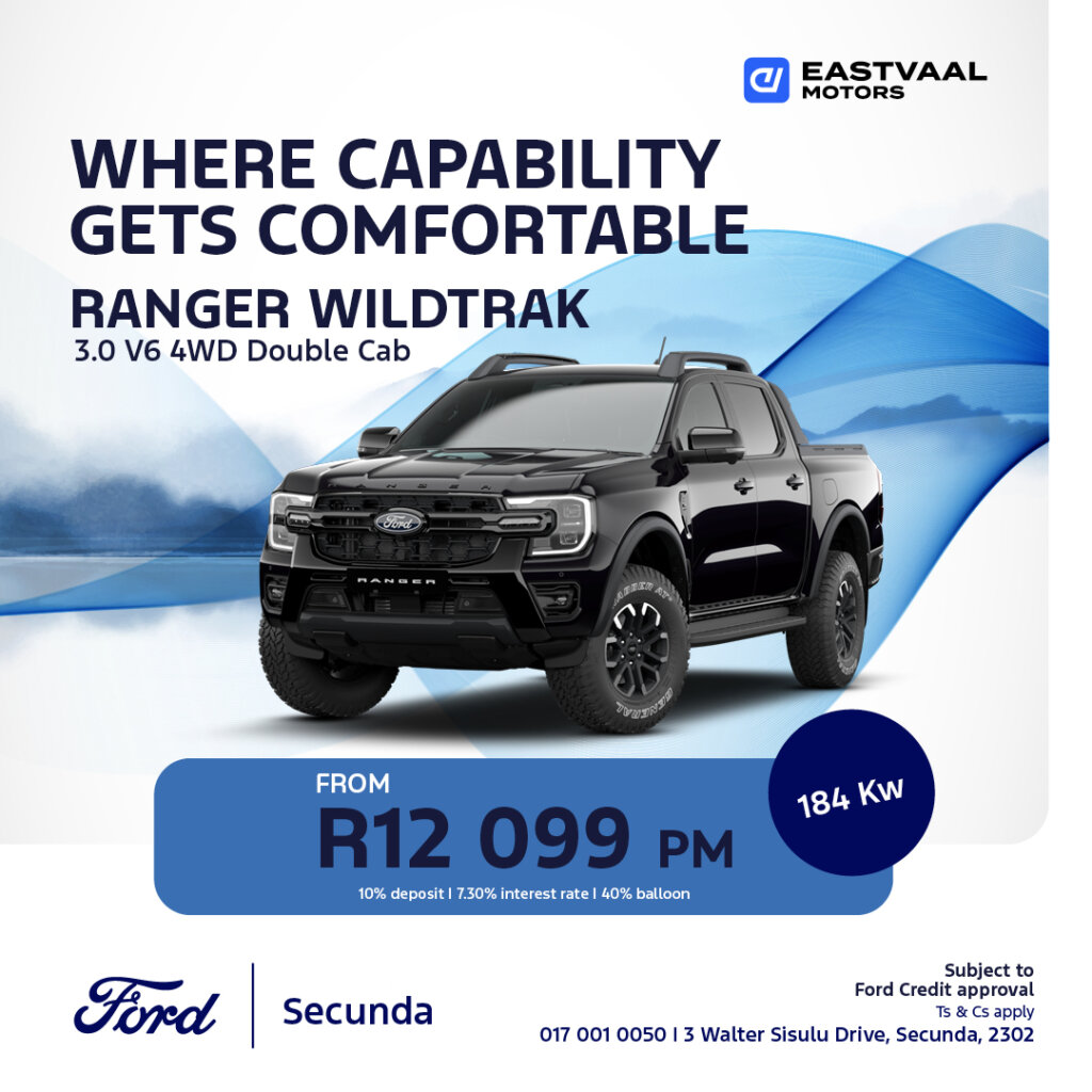 Ford ranger wildtrak from Eastvaal Motors