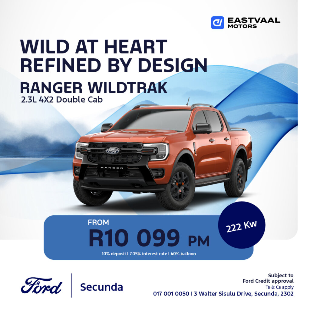 Ford ranger wildtrak from Eastvaal Motors