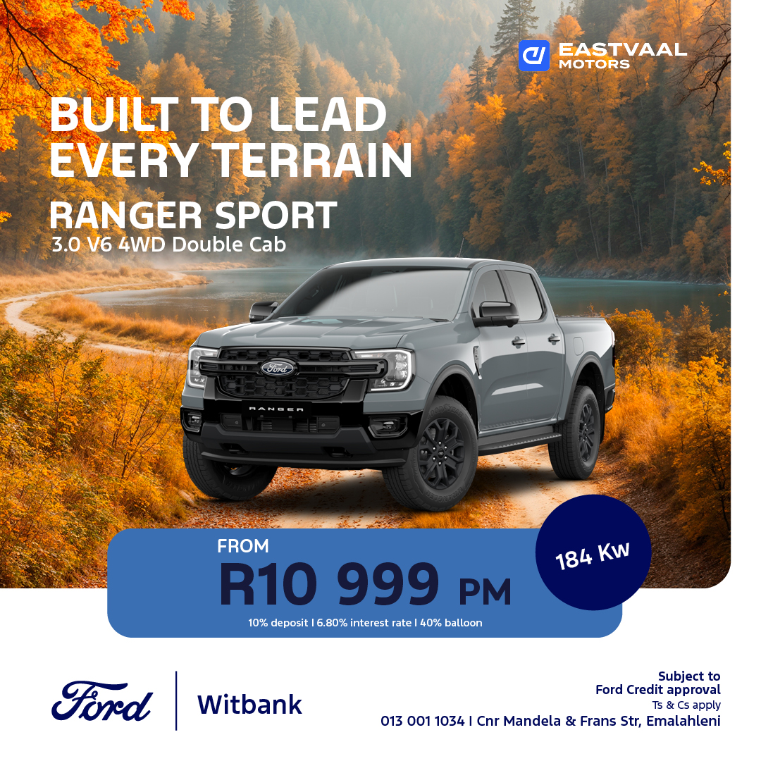 Ford Ranger Sport from Eastvaal Witbank Ford