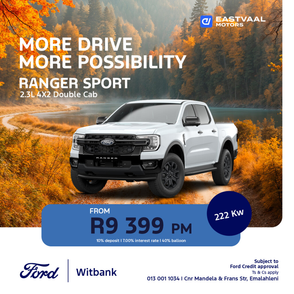 Ford Ranger Sport 2.3 L from Eastvaal Motors