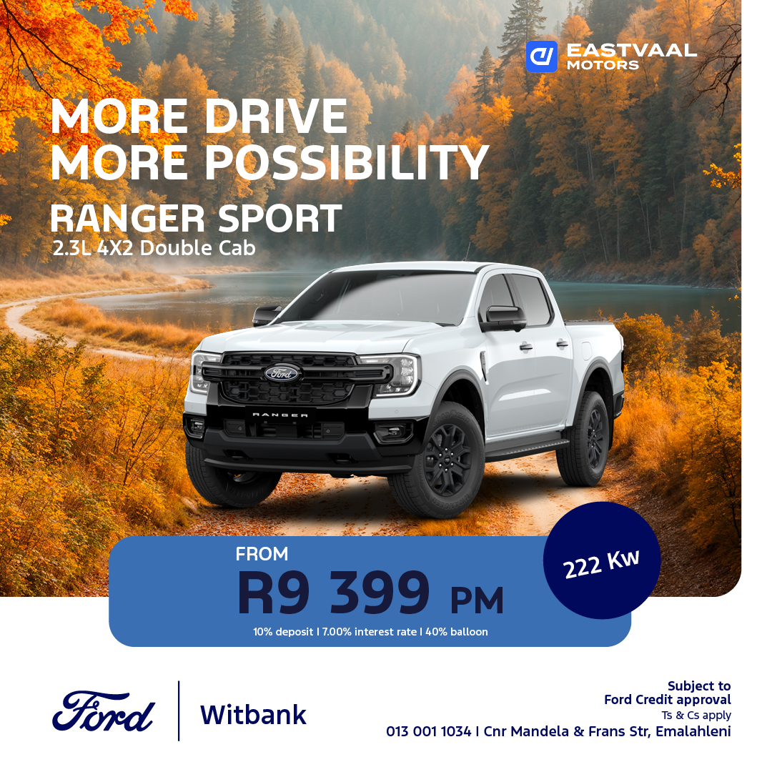 Ford Ranger Sport 2.3 L from Eastvaal Witbank Ford