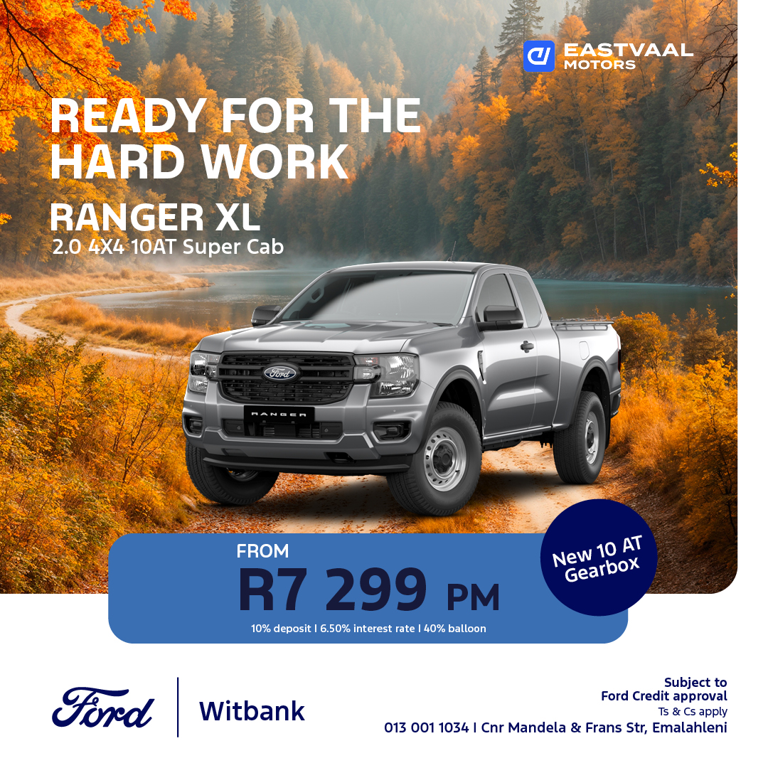 Ford Ranger XL from Eastvaal Witbank Ford
